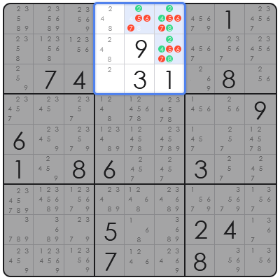 sudoku easy 6x6